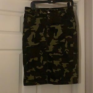 Be Girl Camo Skirt